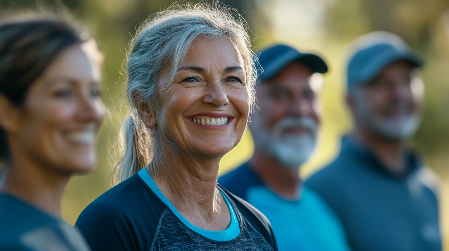 Щастливо семейство след тренировка